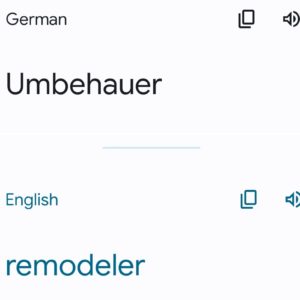 the remodeling company named from umbehauer