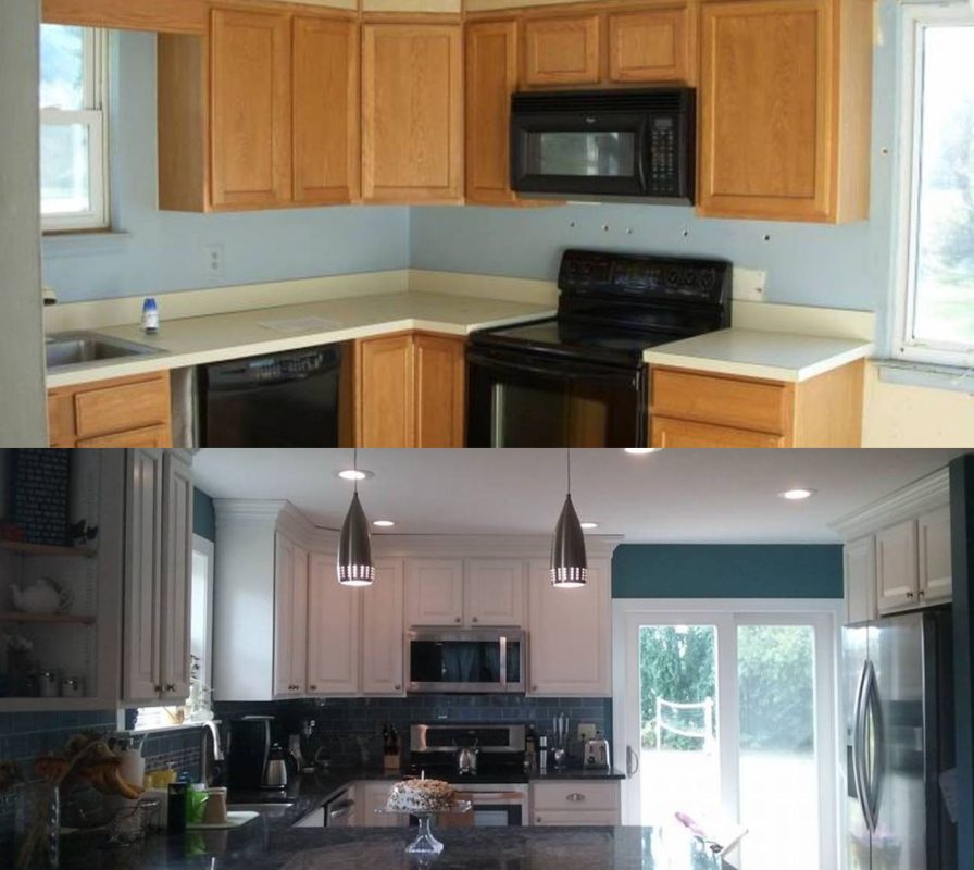 Kitchen Before and After